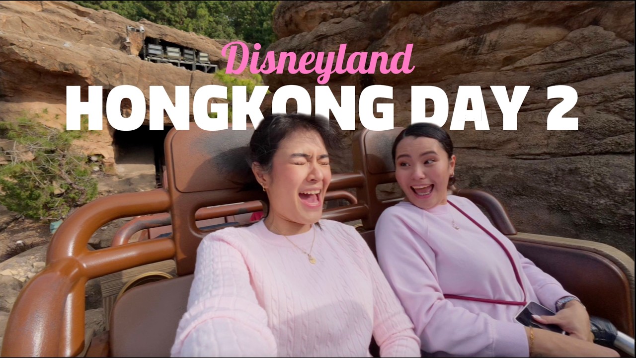 HONGKONG DAY 2 🇭🇰 | DISNEYLAND DAY!!! 🧚‍♀️✨ 🏰🪄