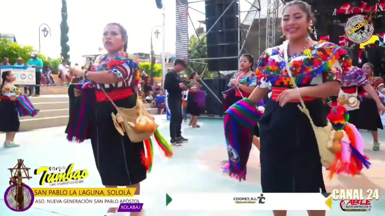 Así lo bailan, las chicas hermosas de San Pablo, la laguna al ritmo de grupo Tumbao ￼