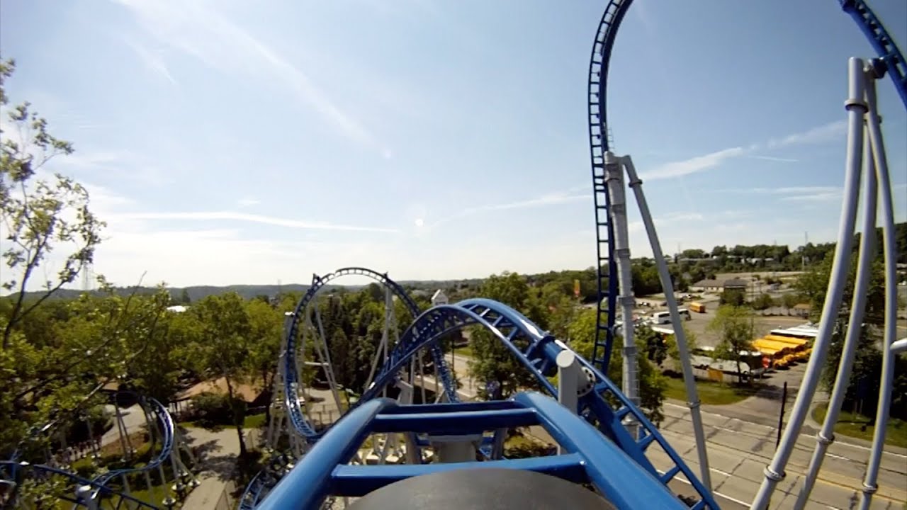 Sky Rocket Roller Coaster POV Kennywood Amusement Park Front Seat On-Ride HD 1080p