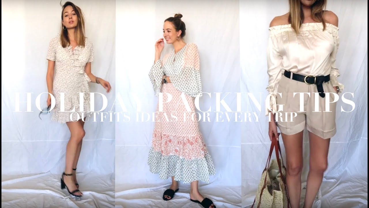 Holiday Packing Tips | Outfits For Every Destination | AD