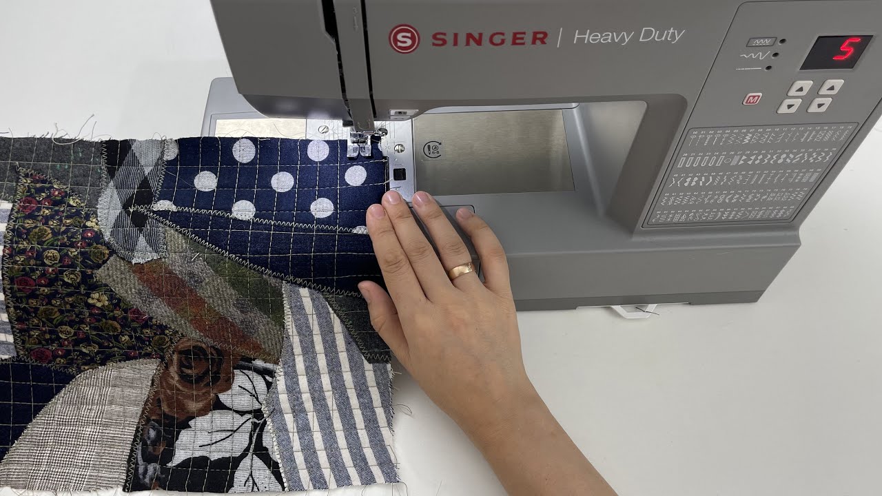 Отличная идея шитья из остатков ткани. Пэчворк для начинающих.