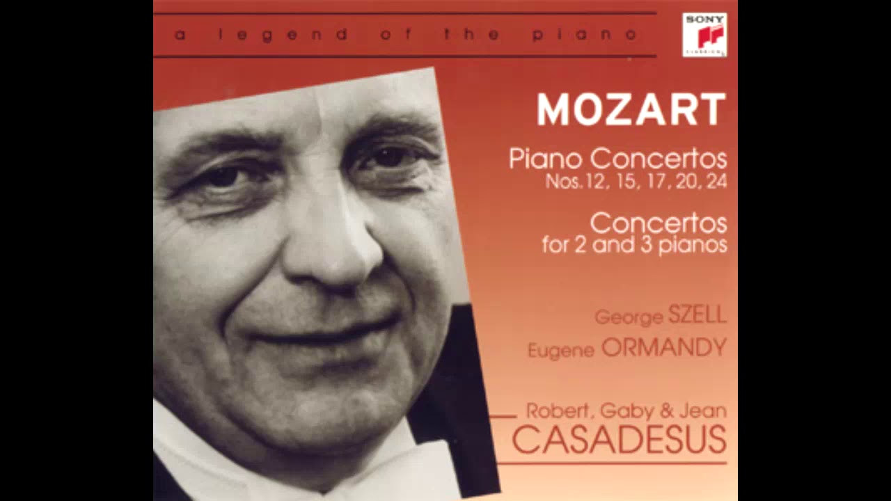 MOZART: Piano Concerto No. 24 in C minor KV 491 / Casadesus · Szell · Columbia Symphony Orchestra
