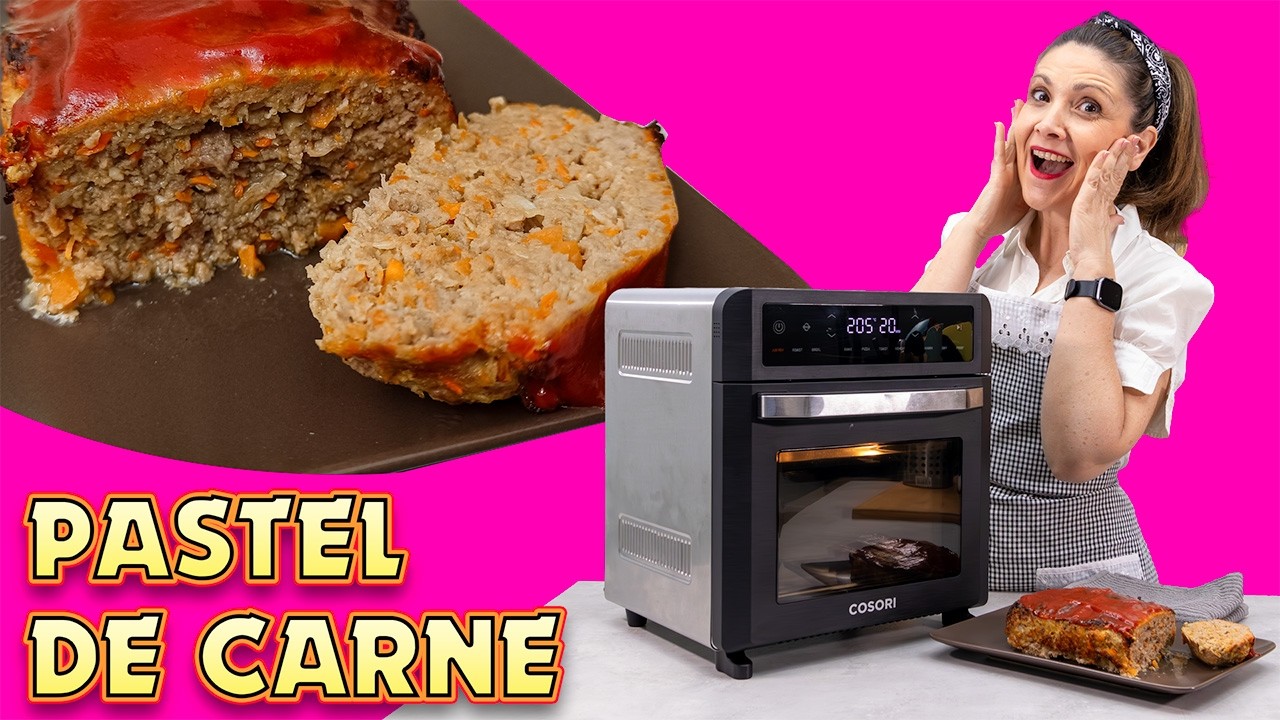 Descubre el Pastel de Carne Saludable que Te Sorprenderá en la Freidora de Aire!