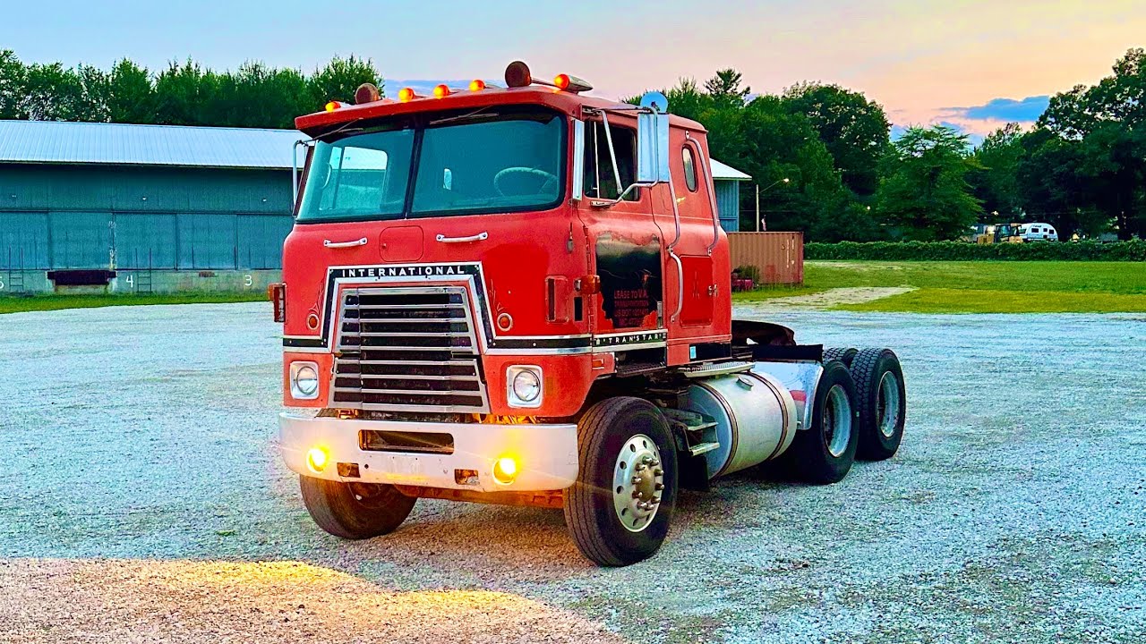 DRIVING THE 1978 INTERNATIONAL 4070B CABOVER FOR THE FIRST TIME