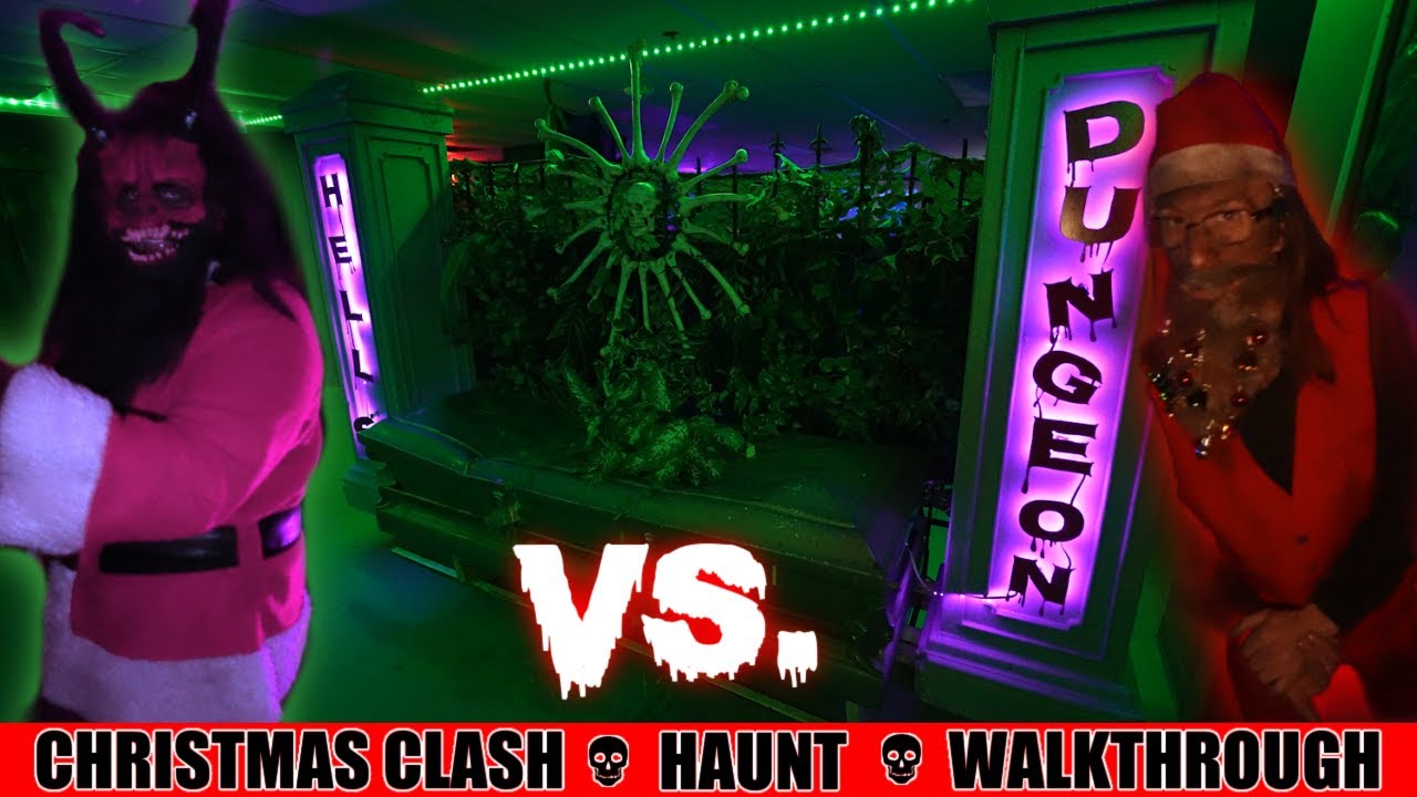 Krampus vs. St. Nick!?!? Hell's Dungeon Christmas Haunt Walkthrough