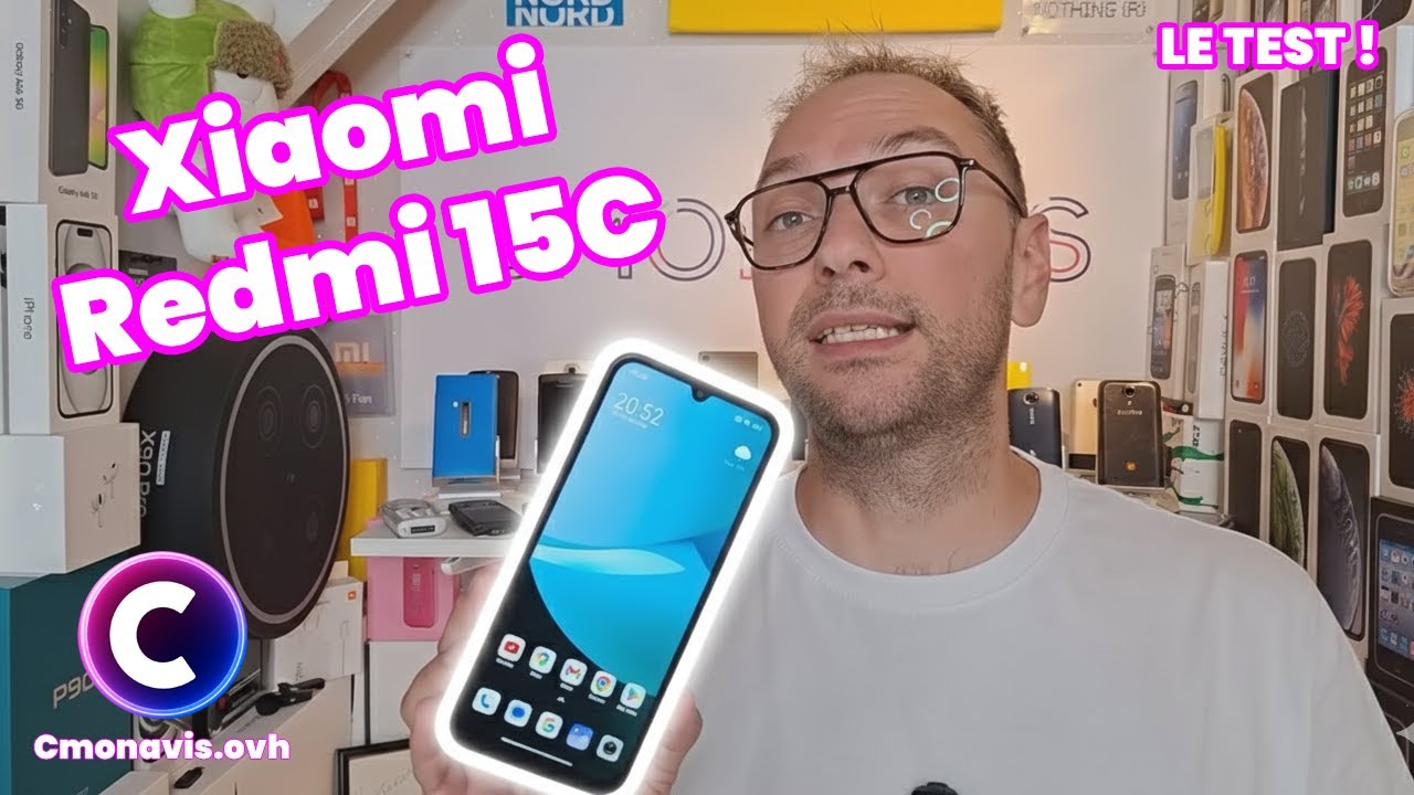 J'ai testé le Xiaomi Redmi 15C (4G)