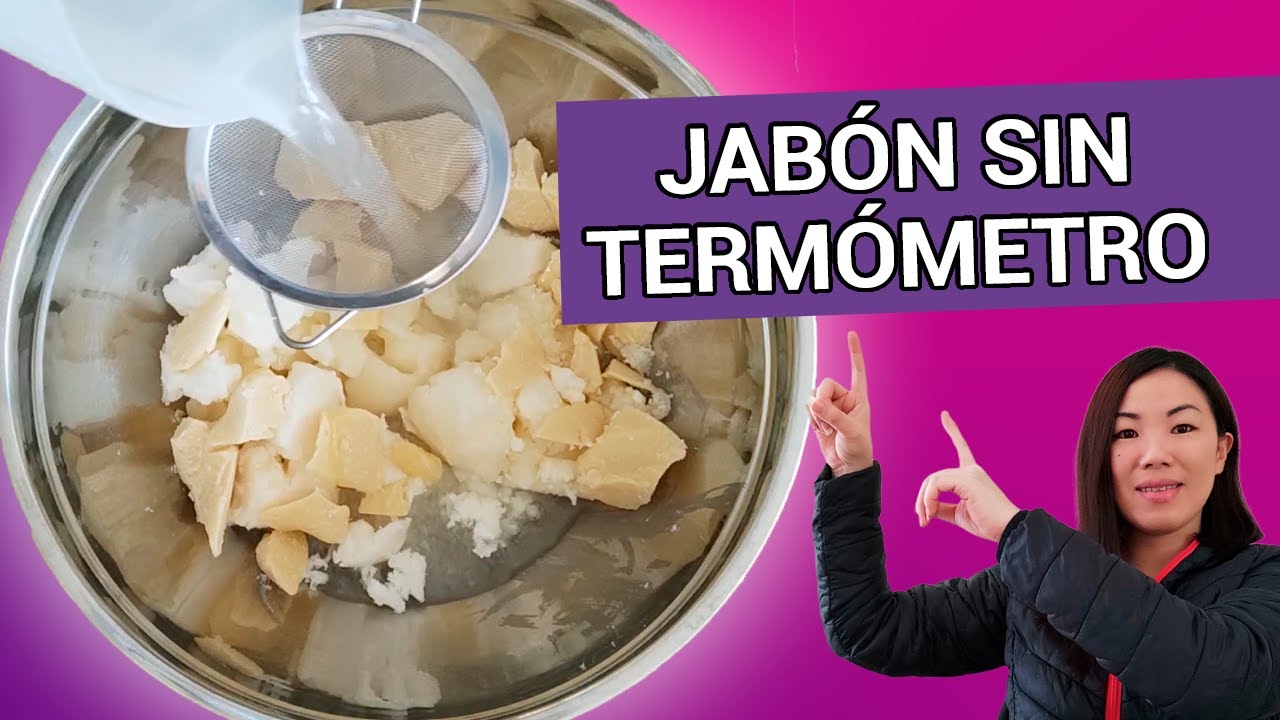 MÉTODO TRANSFERENCIA de CALOR (heat transfer method) 😍 JABONES SAPONIFICADOS EN FRÍO