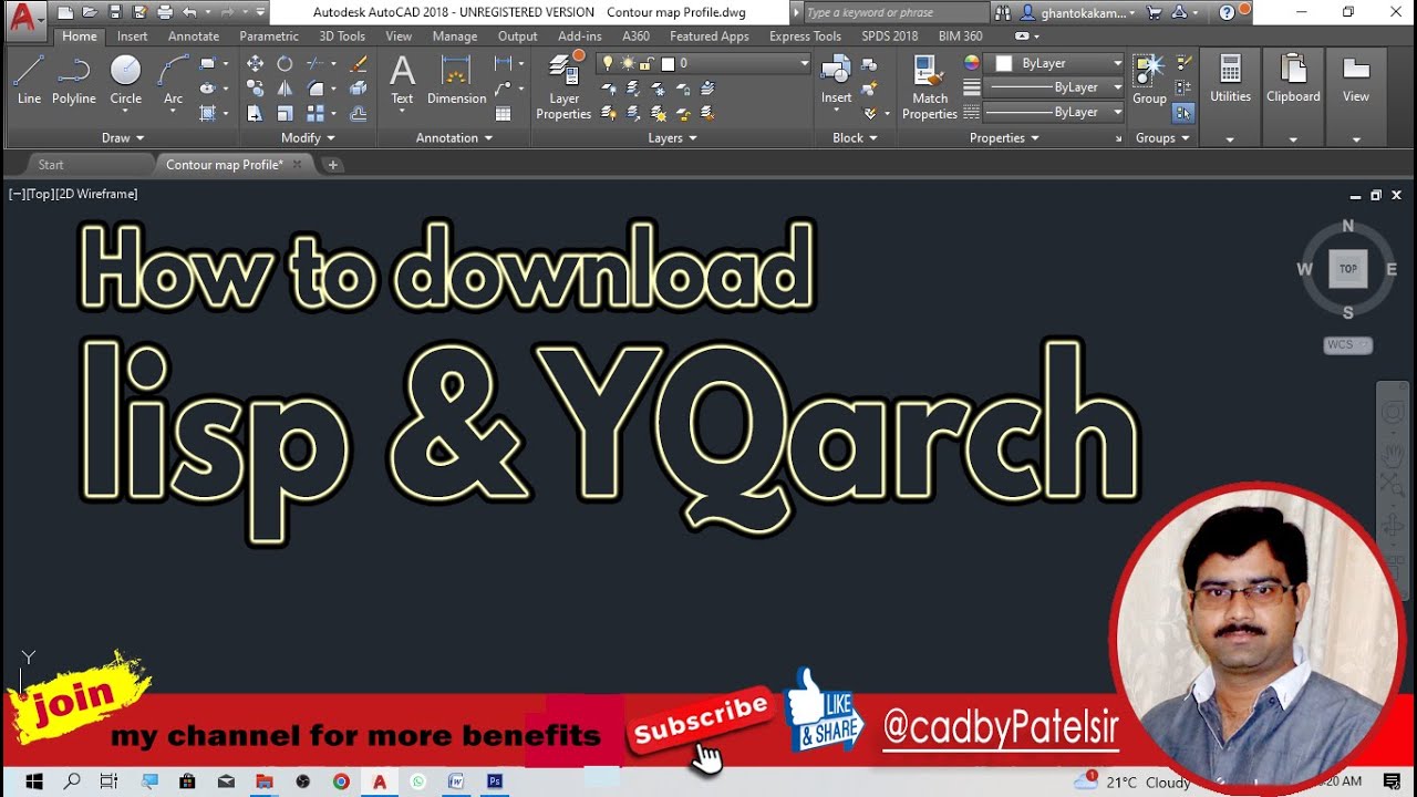 How to Download Lisp /YQarch @cadbypatelsir
