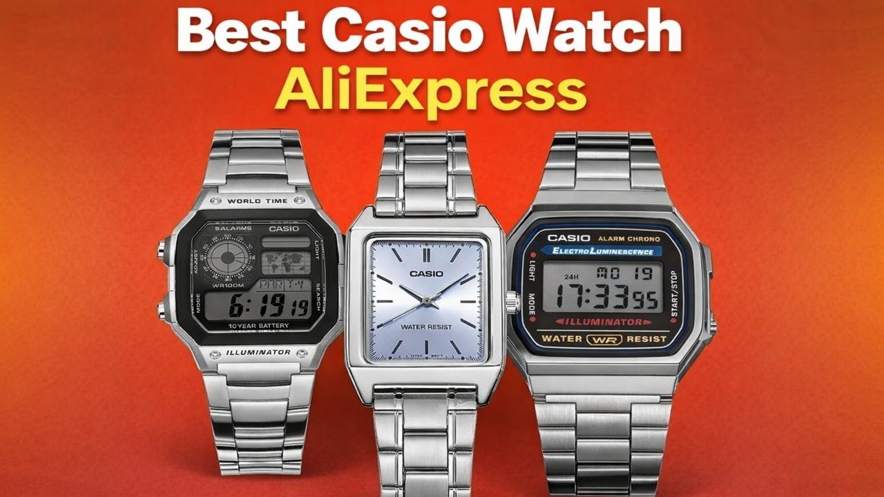 Топ-5 лучших часов Casio в 2026 году | Классические и надежные часы Casio с AliExpress