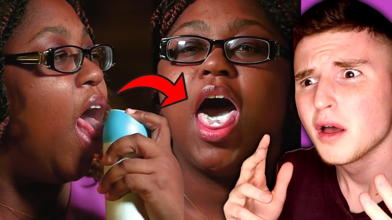 CRAZY LADY Is Addicted To Drinking AIR FRESHENER!