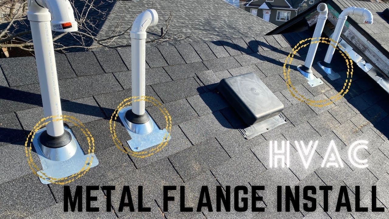 How to Install a Roof Flange for HVAC