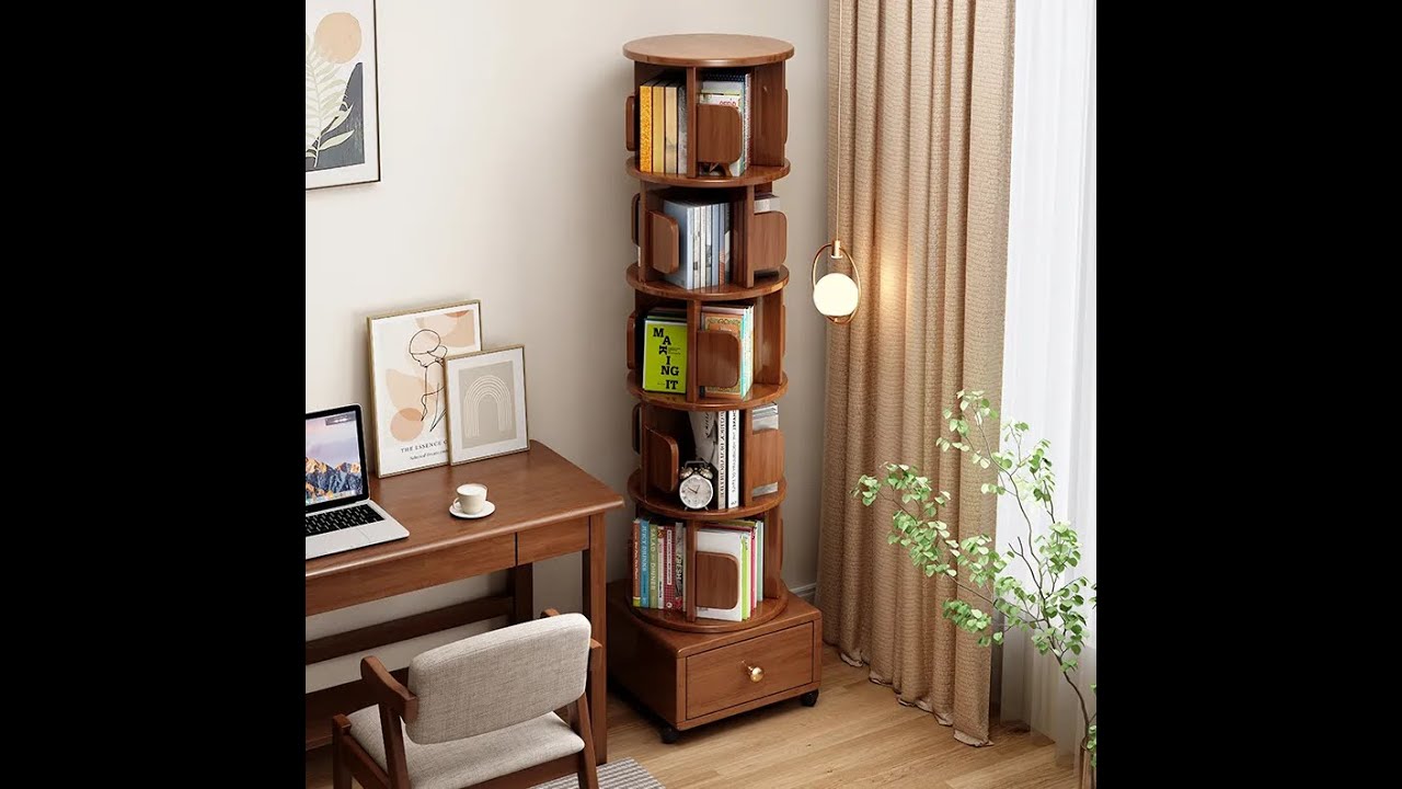 507# Rotating Bookshelf Installation Instructions