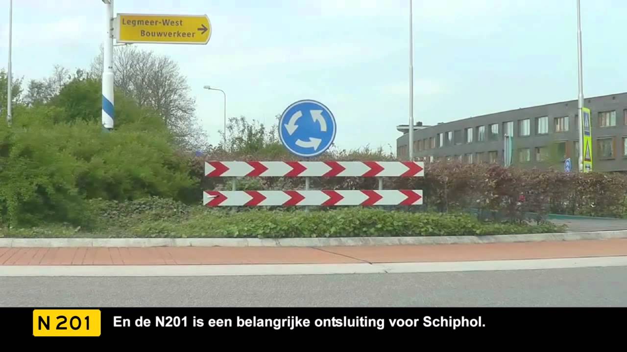 N201 Hilversum - Zandvoort (Dutch non-motorway N201 province North-Holland)