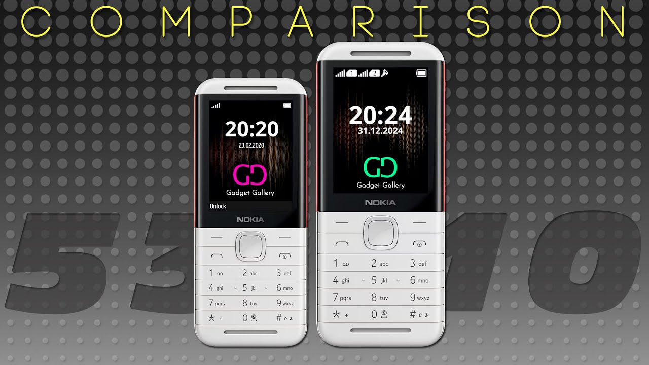 Nokia 5310 (2020) vs Nokia 5310 (2024) | Nokia 5310 Comparison