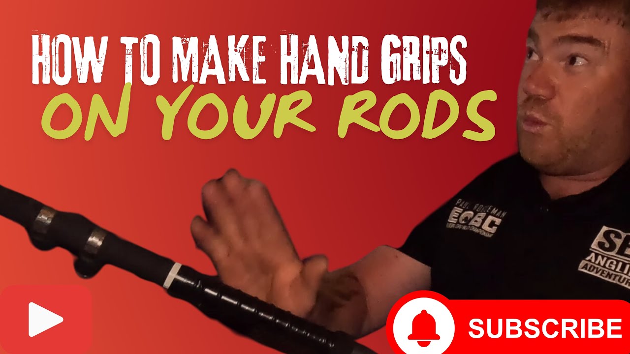 How to make hand grips on your fishing rods | New Channel🚨Subscribe Now | SEA FISHING UK | #fishing