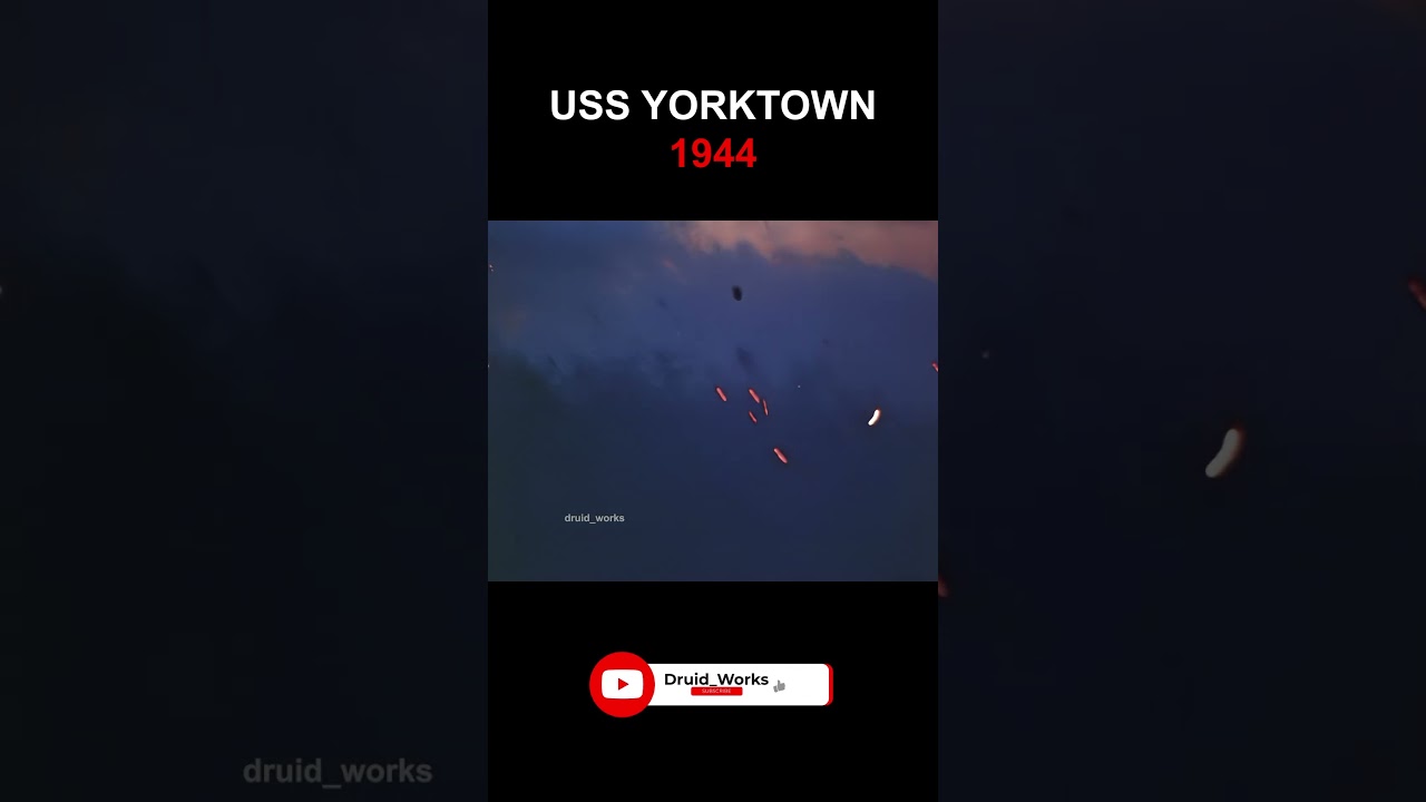 WW2: Aircraft Carrier Defends Against Japanese Morning Attack | 60fps, Sound Design, AI Enhanced