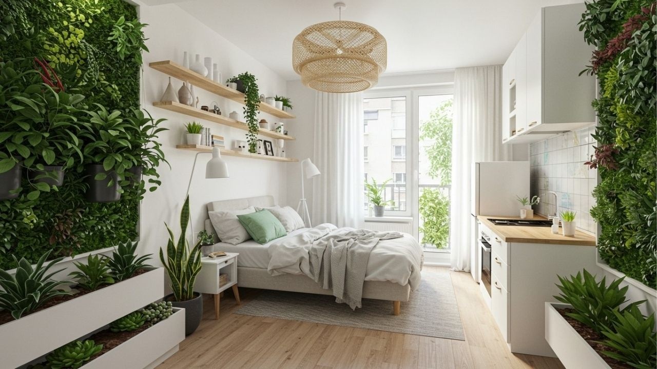 Tiny Apartment Tour: Brilliant Biophilic Design Hacks You&rsquo;ve Never Seen!