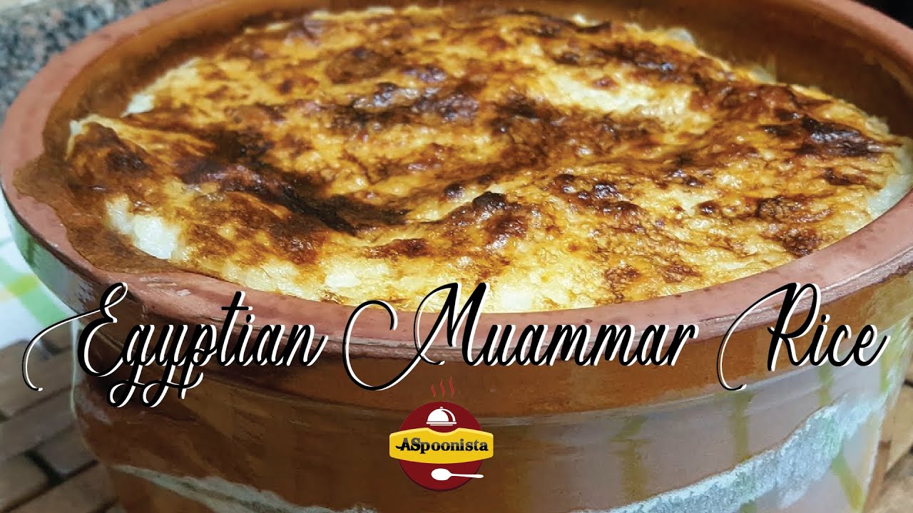 How To Make  Delicious Egyptian Muammar Rice (Old but Gold) I Aspoonista Cook.