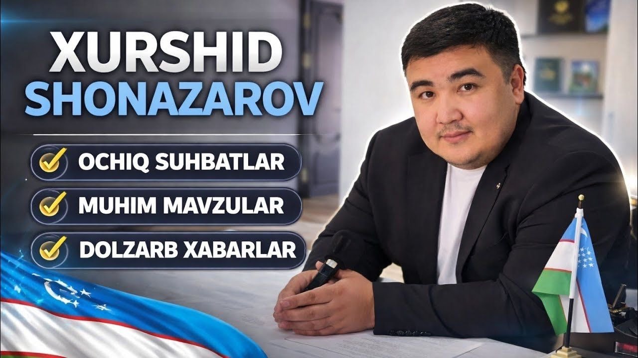 Xurshid shonazarov efirda!