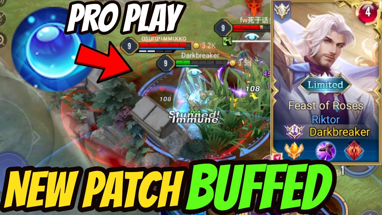 RIKTOR NEW PATCH PRO GAMEPLAY - BUFFED RIKTOR | AoV | 傳說對決 | RoV | Liên Quân Mobile