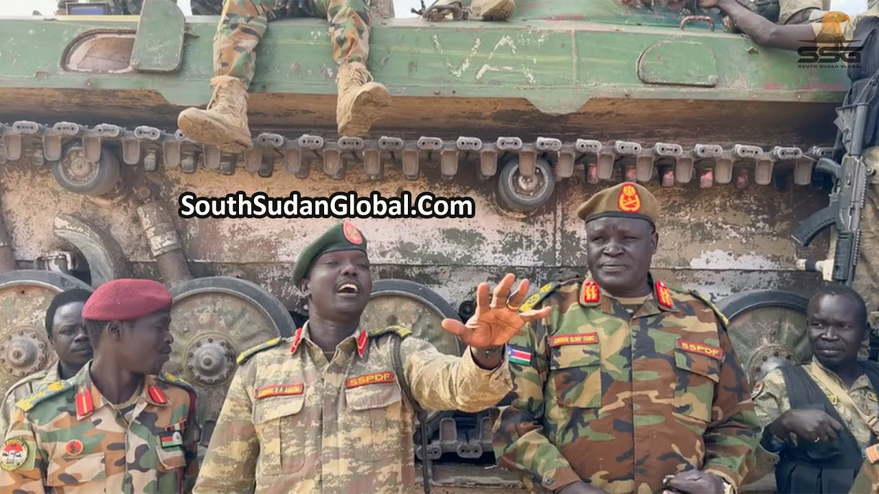 SSPDF Rejects SPLA-IO's Narrative That It Recaptured Boorchar Tank from the SSPDF