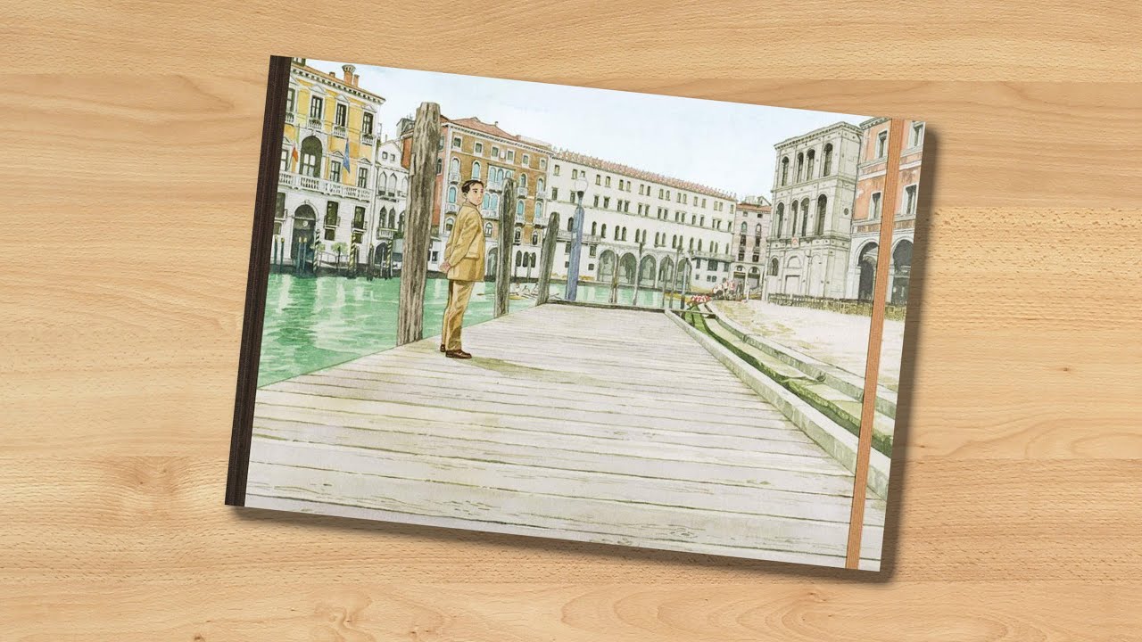 Jiro Taniguchi Venice (Louis Vuitton Travel Book) book flip