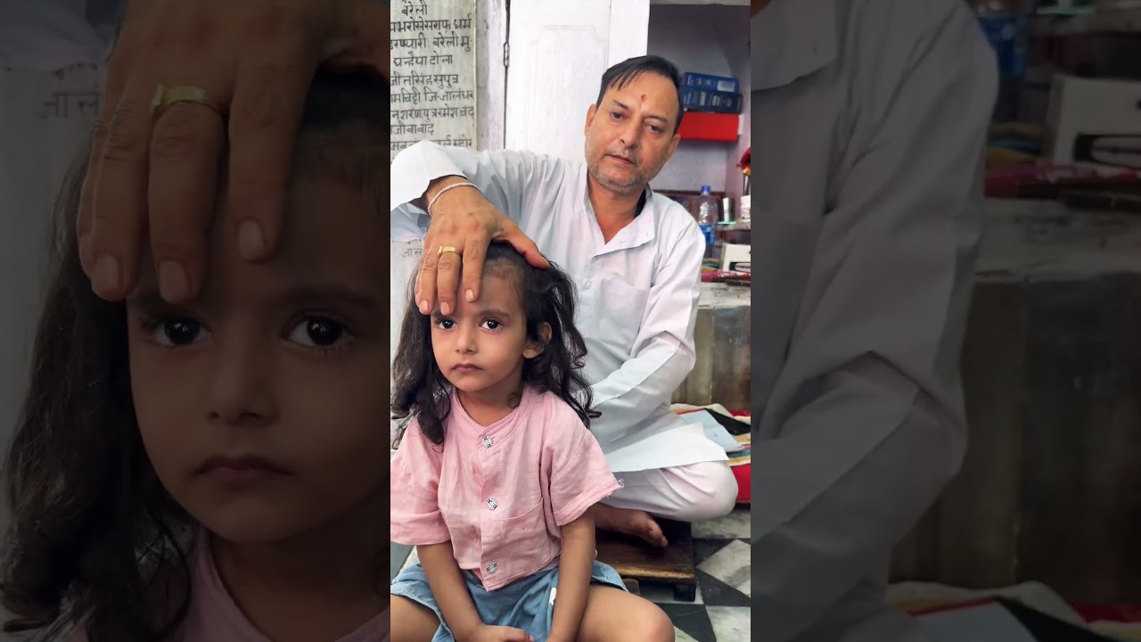 Indian Ritual Mundan ceremony #mundanceremony #short