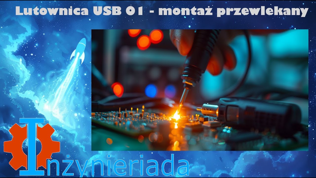Przenośna lutownica USB FNIRSI HS-1 vs. HS-02B &ndash; montaż przewlekany - #Inzynieriada #154