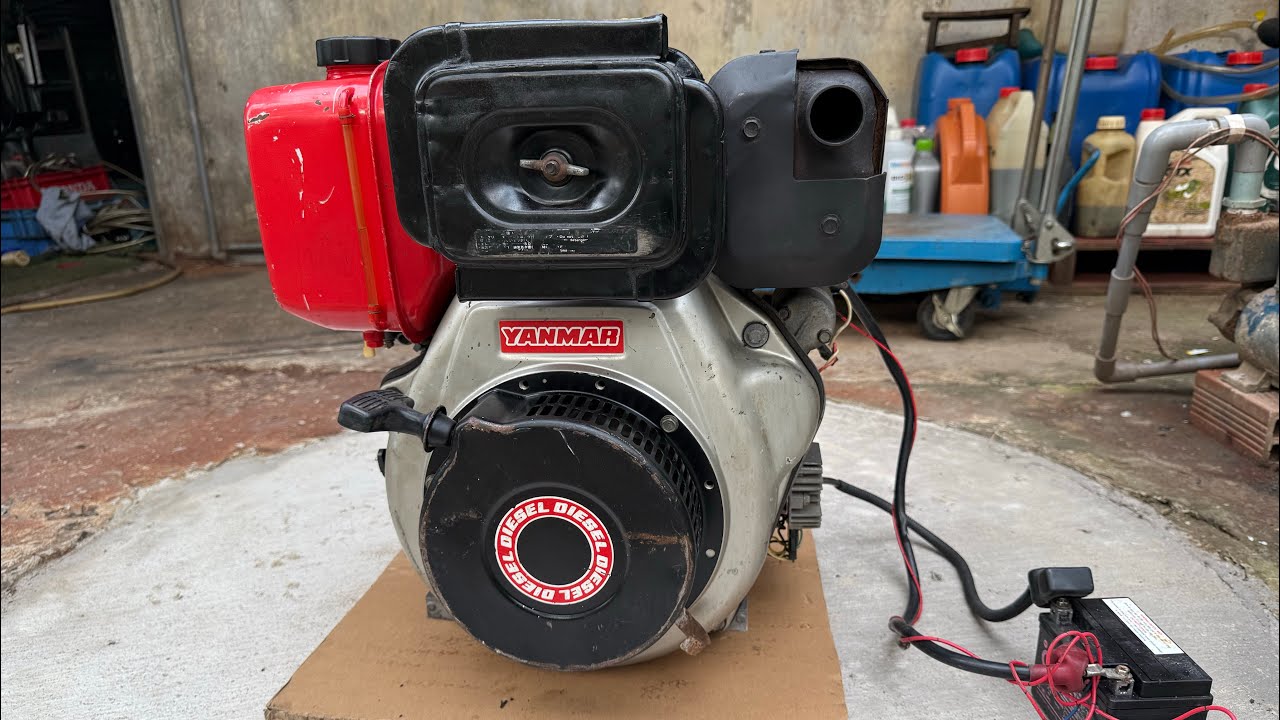 Máy dầu Yanmar L90(9 ngựa).☎️0986 90 91 98