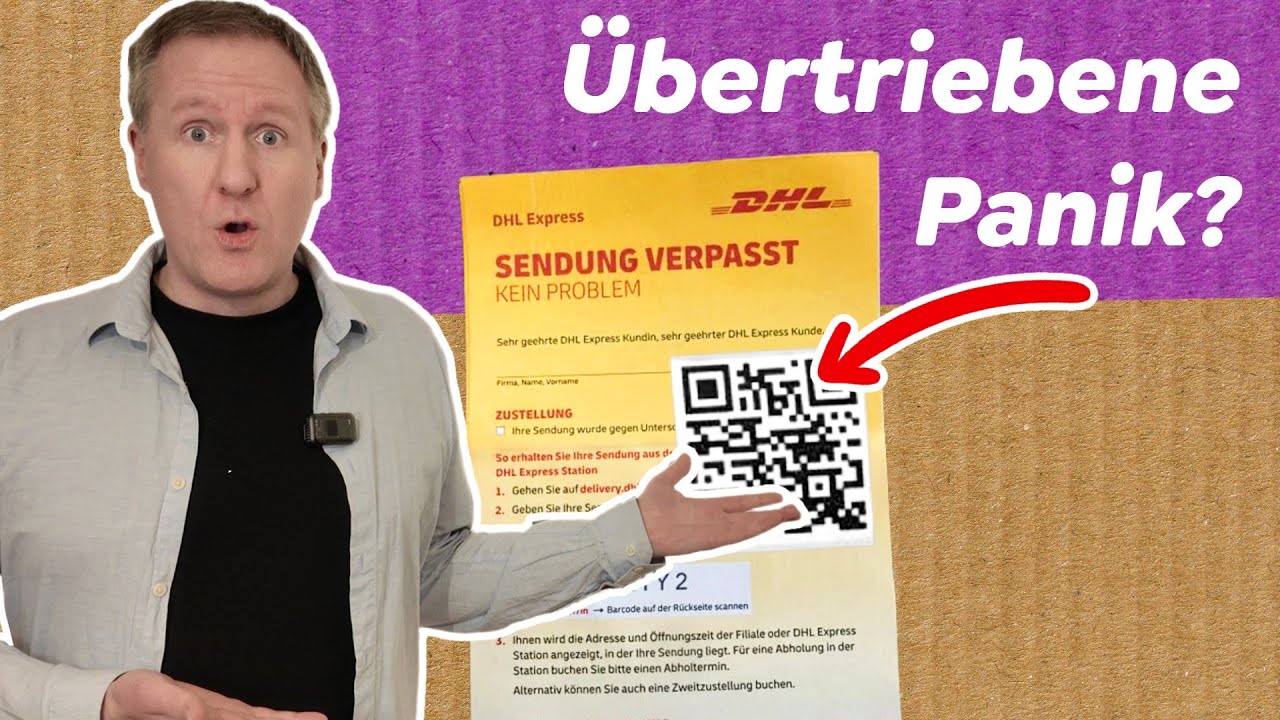 Gefälschte DHL-Zettel: Polizei warnt, aber kennt keinen einzigen Fall