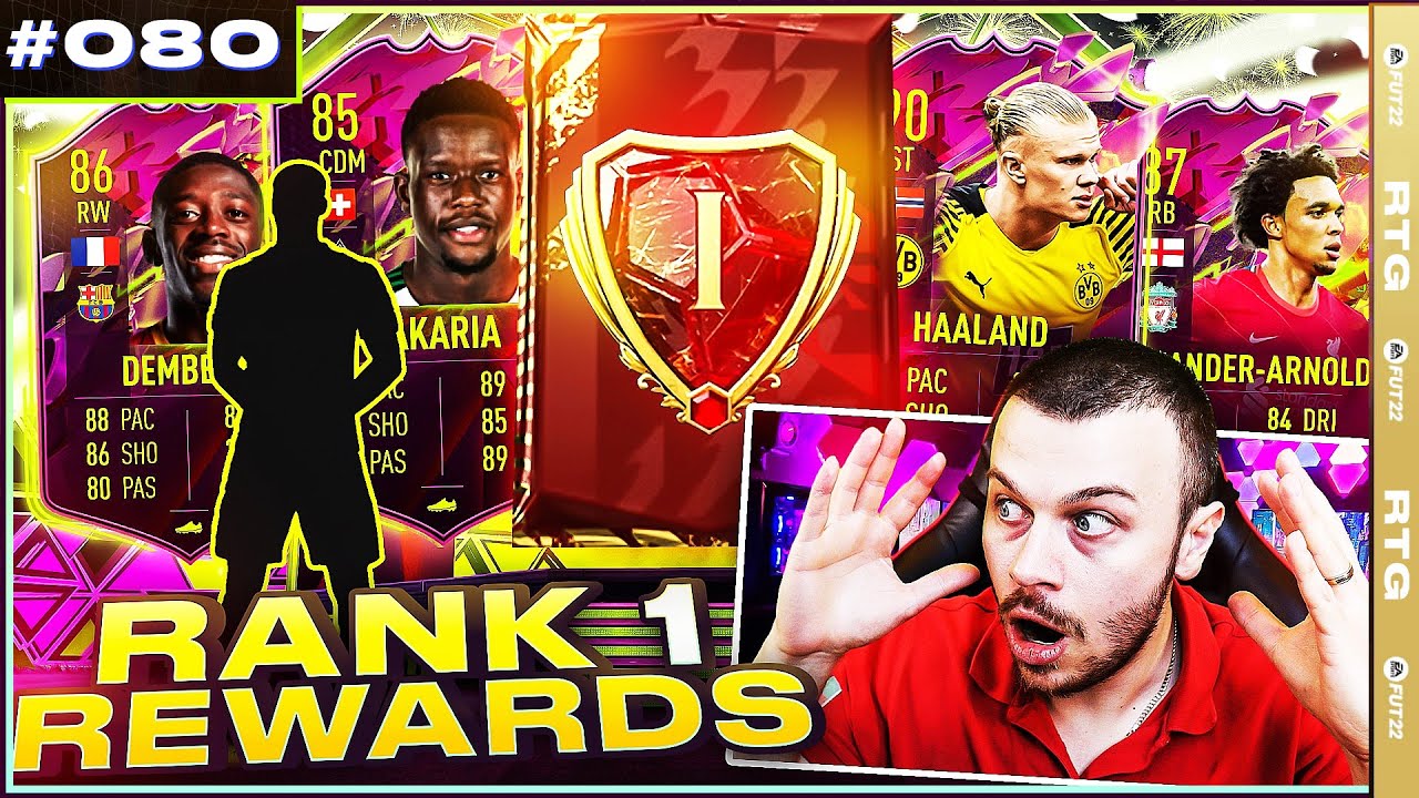 FIFA 22 INSANE PLAYER PICK in MY RANK 1 FUT CHAMPIONS REWARDS in ULTIMATE TEAM!