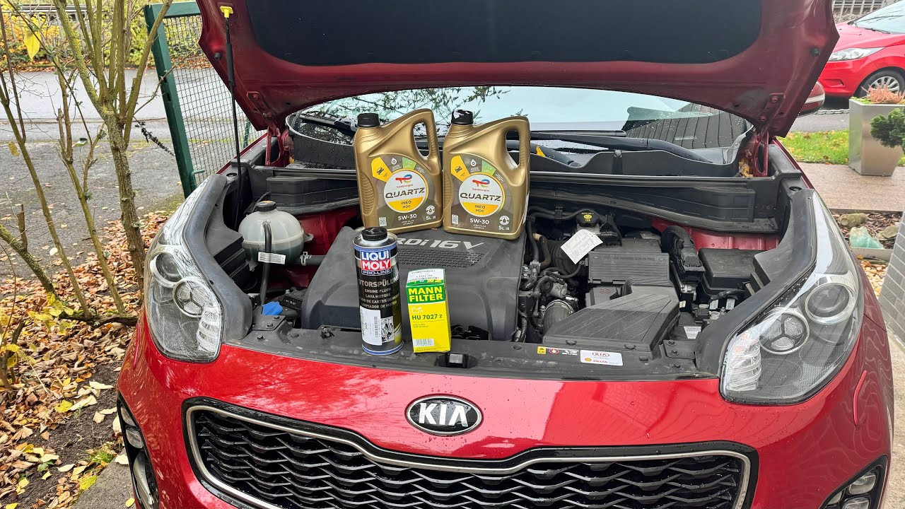 Szybka wymiana oleju w Kia Sportage 4 - poradnik dla nowicjuszy!