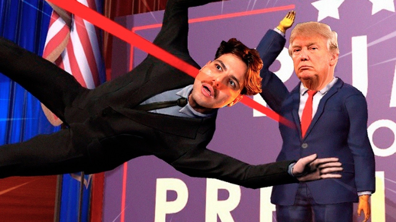 Testei de novo aquele simulador de segurança do presidente, sabe?