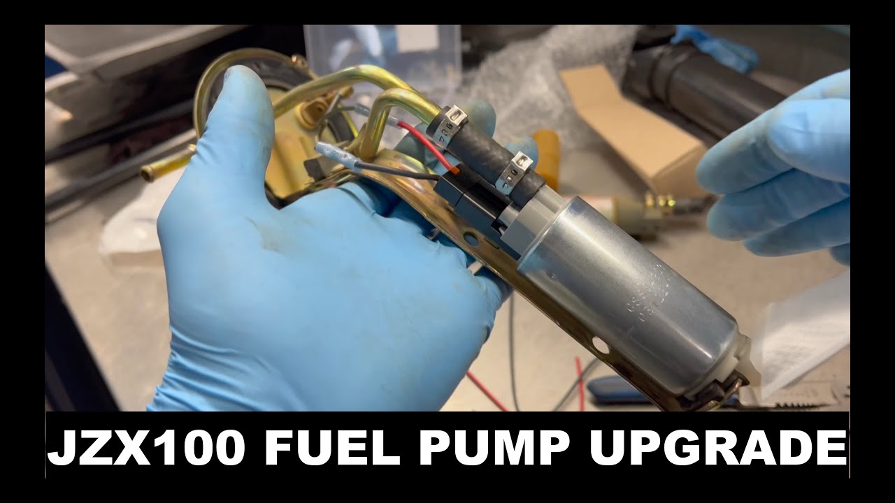 JZX100 FUEL PUMP INSTALL