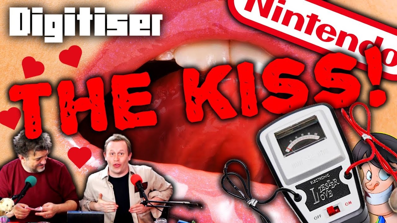 RARE NINTENDO LOVE TESTER KISSING FRENZY!