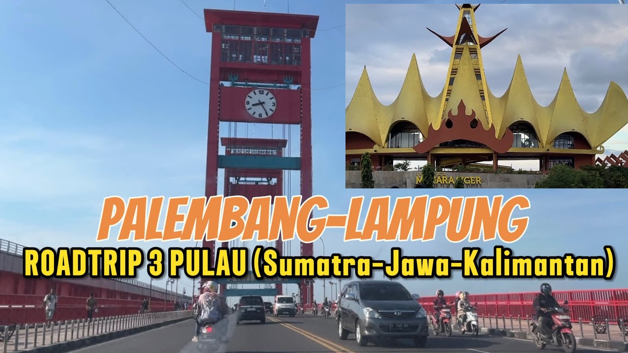 Ep5. Roadtrip Palembang-lampung via tol|Tarif dan kondisi tol palembang-lampung 2025