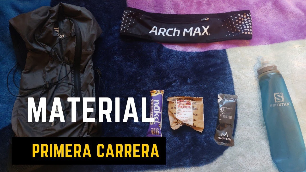 QU&Eacute; MATERIAL LLEVAR EN TU PRIMERA CARRERA DE TRAIL? - Tips para corredores #1