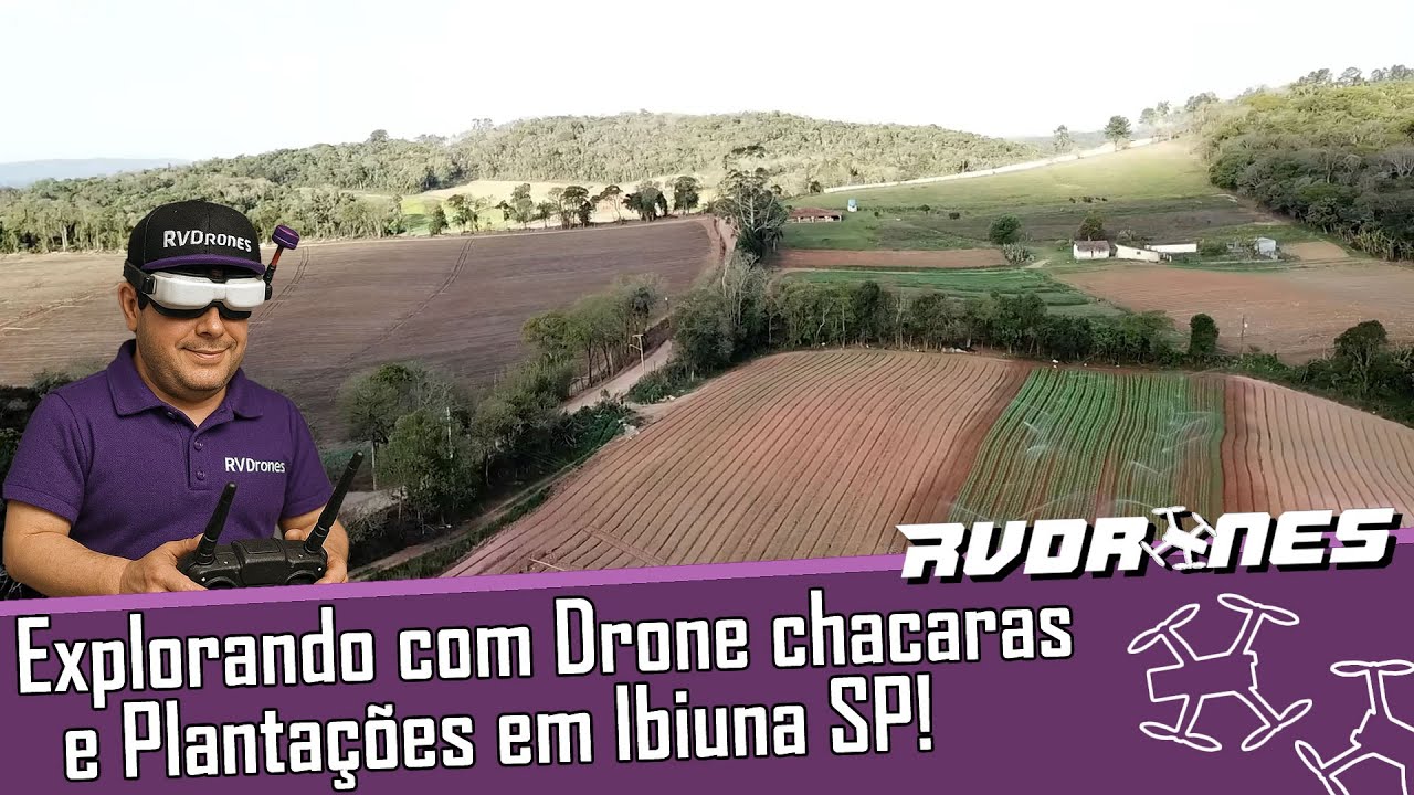 Explorando com Drone chacaras e Plantações em Ibiuna SP