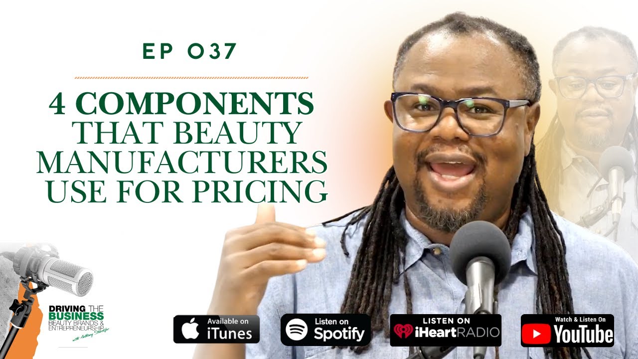 Ep 037-  4 Components That Beauty Manufacturers Use for Pricing