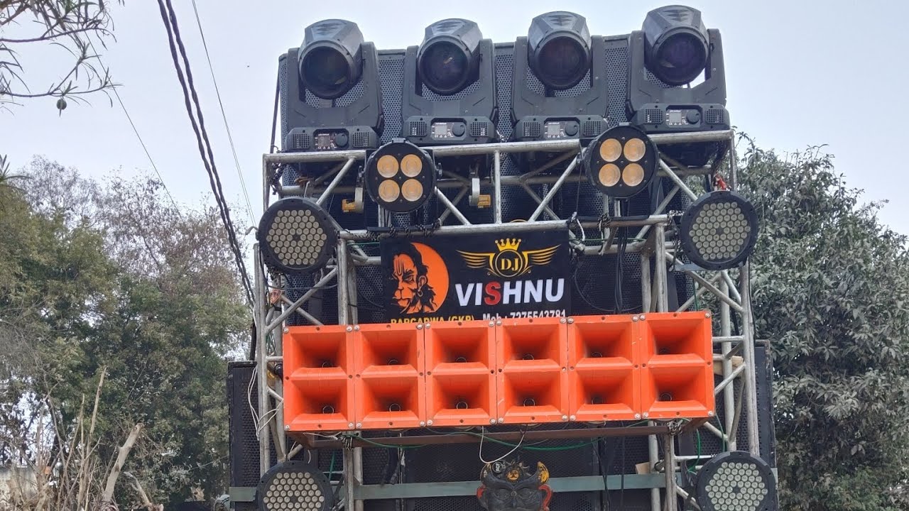 New DJ shut up....#Vishnu DJ Gorakhpur.. barat DJ sound....😊😊 Full bass DJ system. Dance..👍
