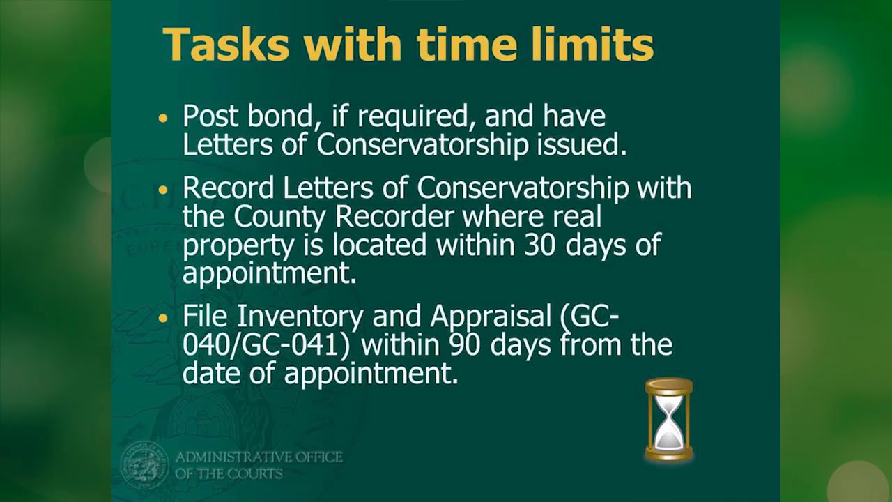 Conservatorship of the Estate