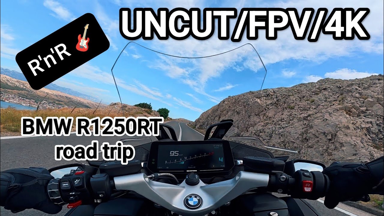 BMW R 1250 RT road trip 4K FPV from Pag to Novalja 🇭🇷Croatia🇭🇷 #roadtour #bmwmotorrad