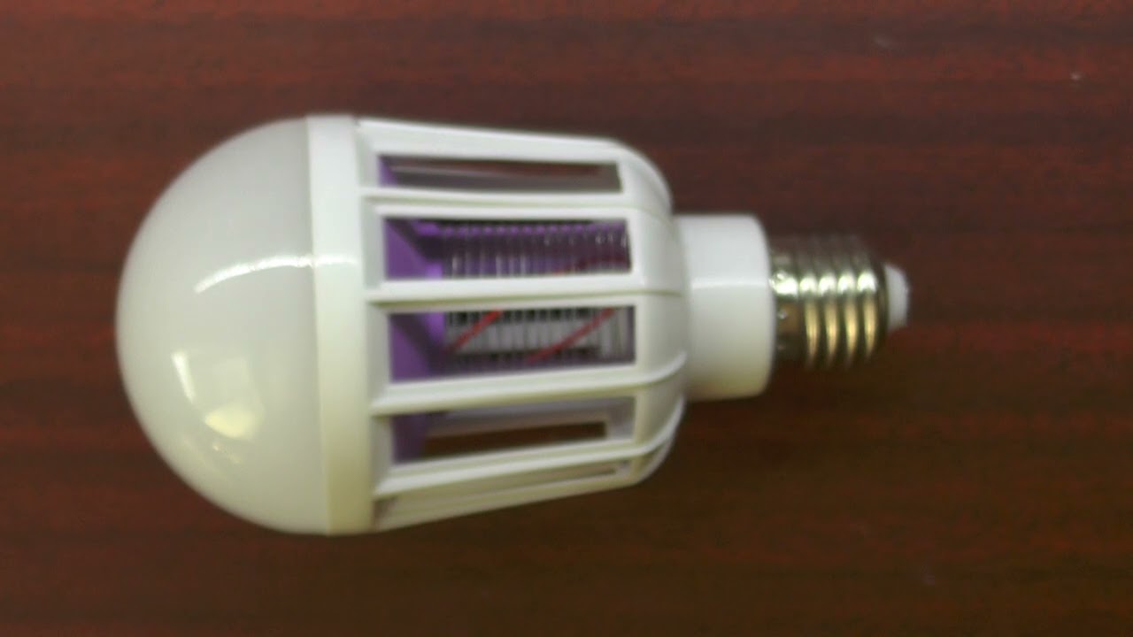 А ЧТО ВНУТРИ:) Mosquito Killer Lamp Mini Светодиодная лампа от комаров 9 Вт, лампа-ловушка насекомых