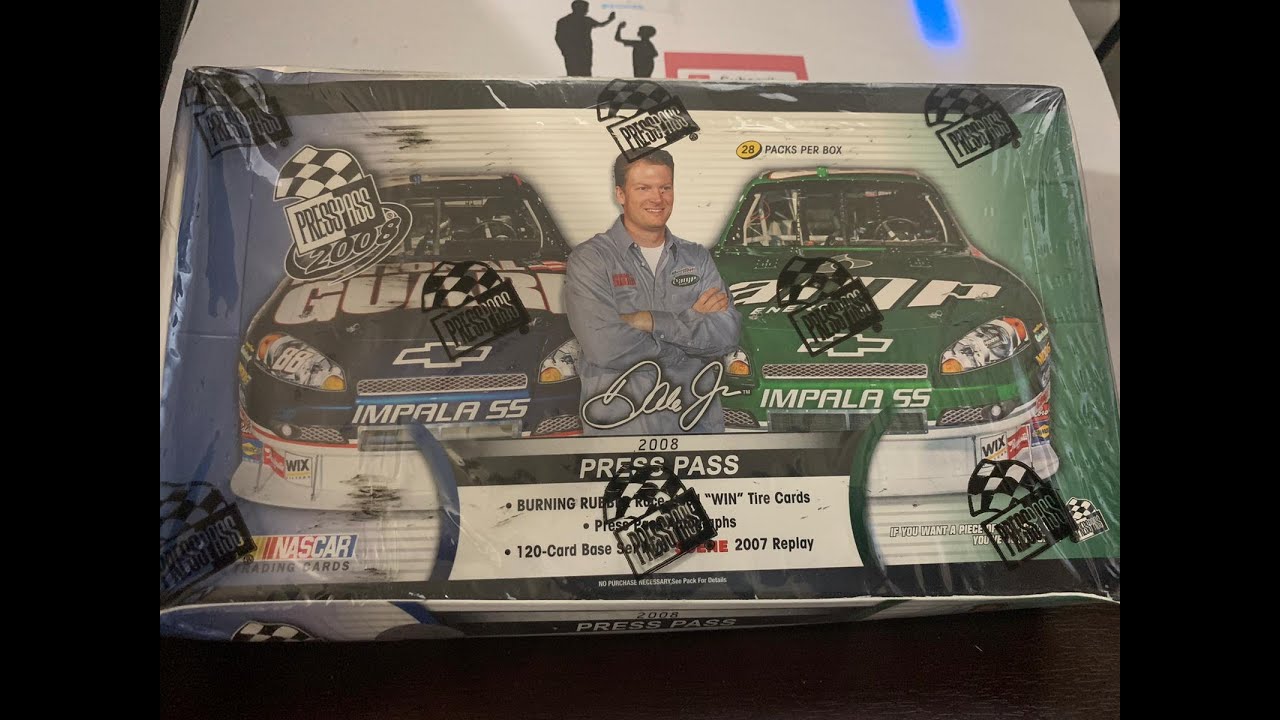 2008 Nascar Press Pass Box