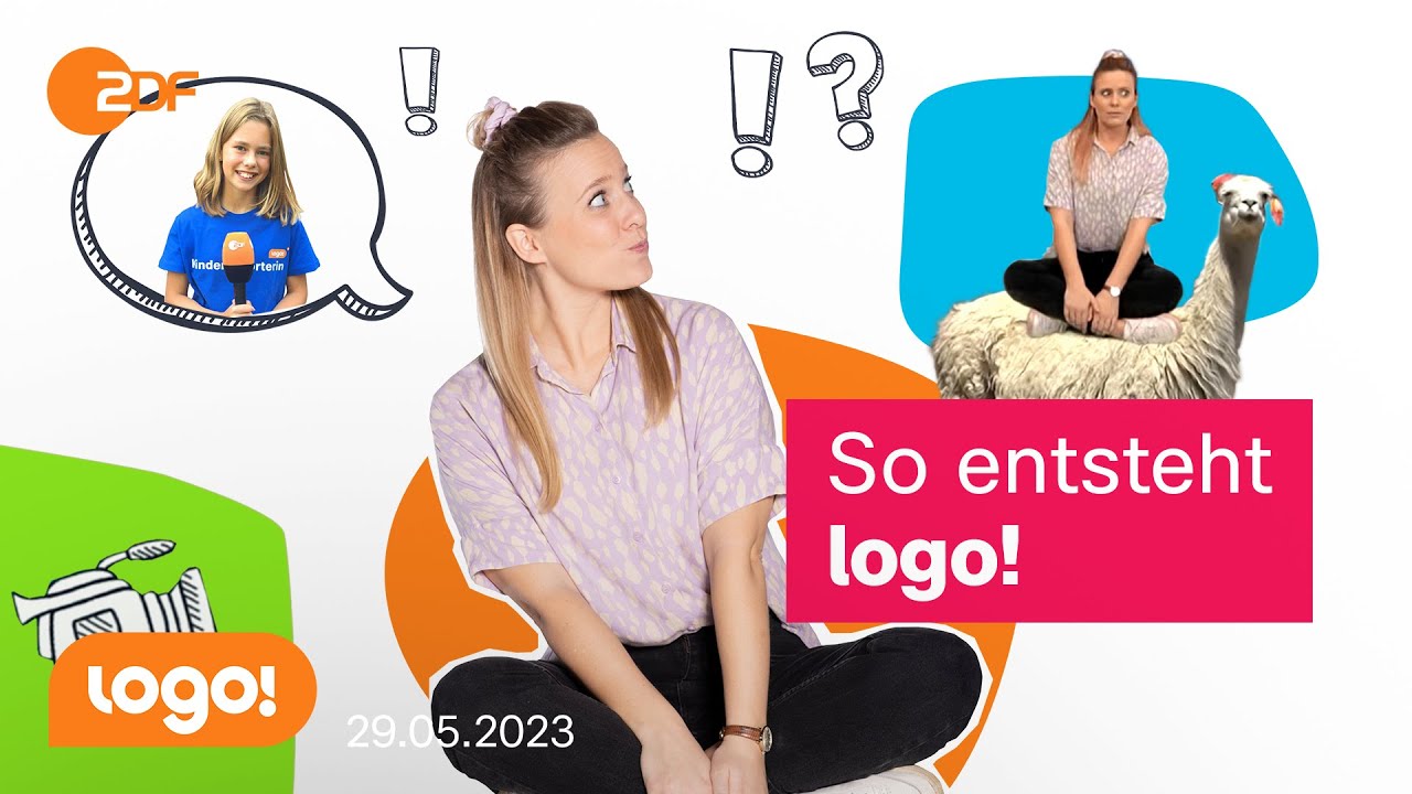 Moderatorin Linda zeigt, wie logo! gemacht wird | logo! extra vom 29.05.2023