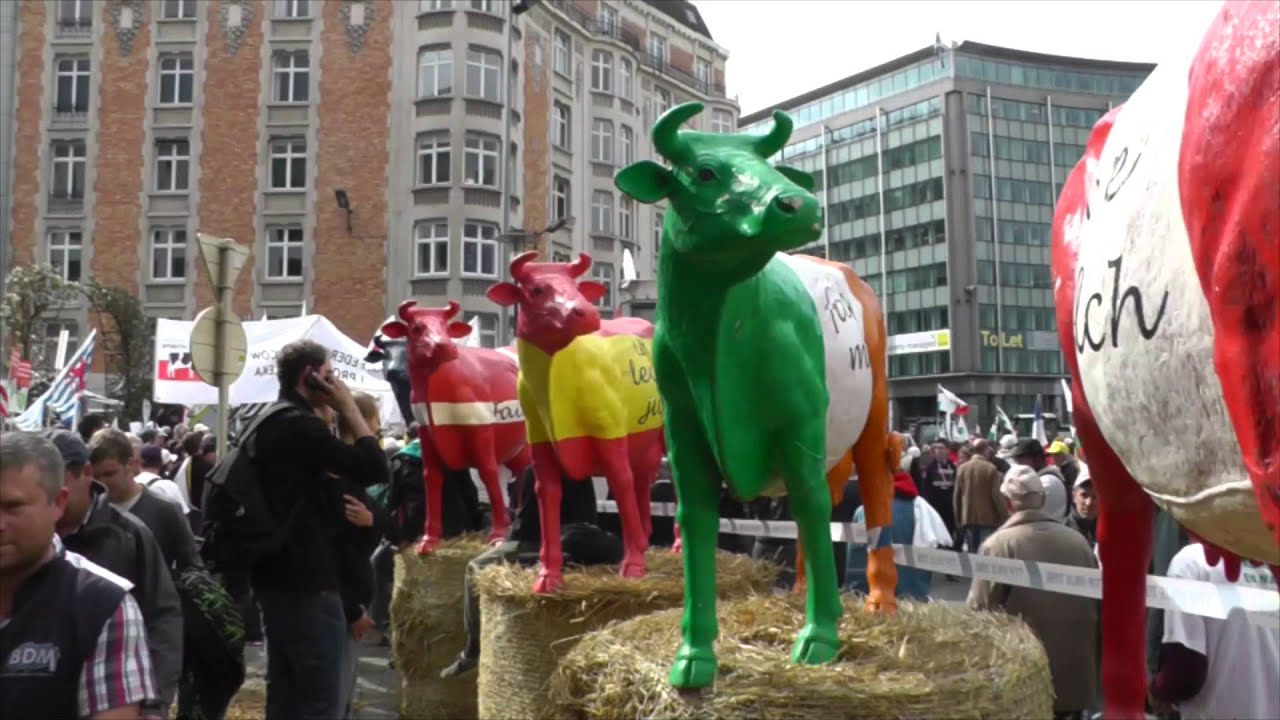 Demonstration European Milk Board - 7.9.