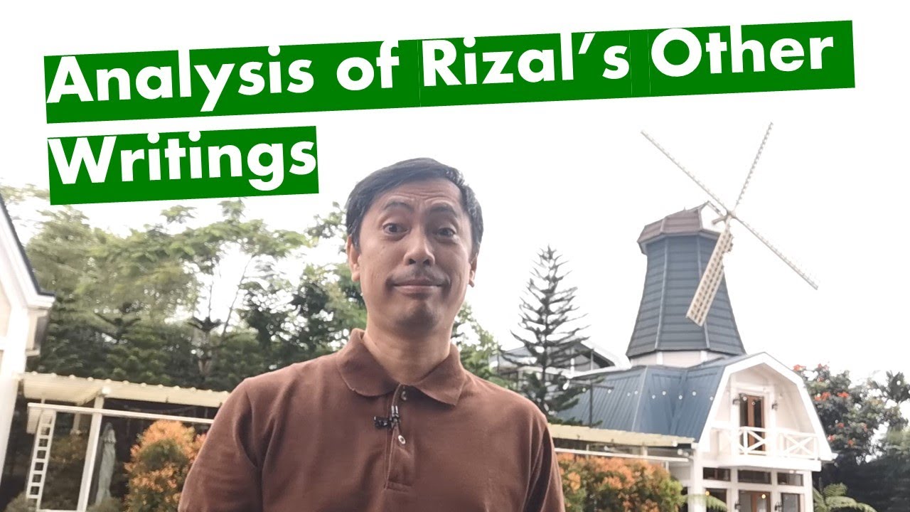 Jetsanity's History Lectures: Analysis of Rizal's Other Writings