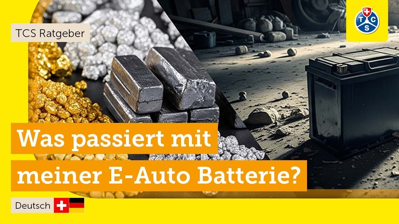 🔋 Von der Strasse zum Recycling: Was passiert mit Elektroauto-Batterien?