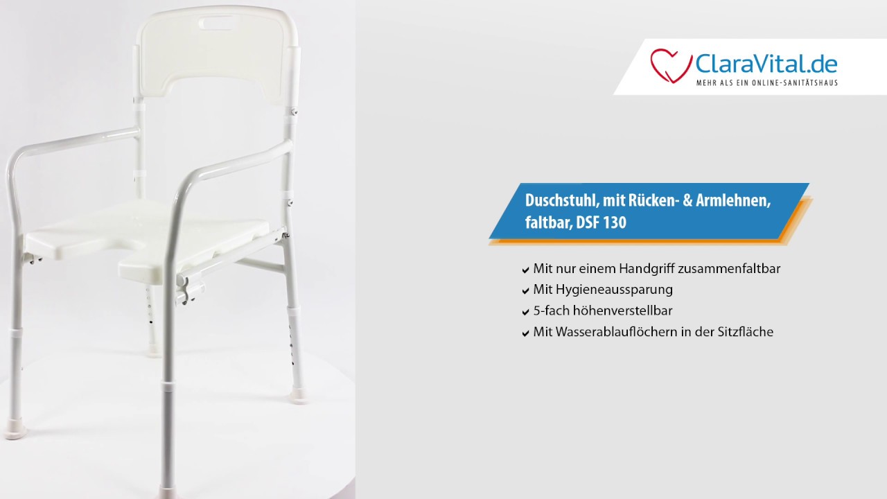 Duschstuhl DSF 130 bei ClaraVital