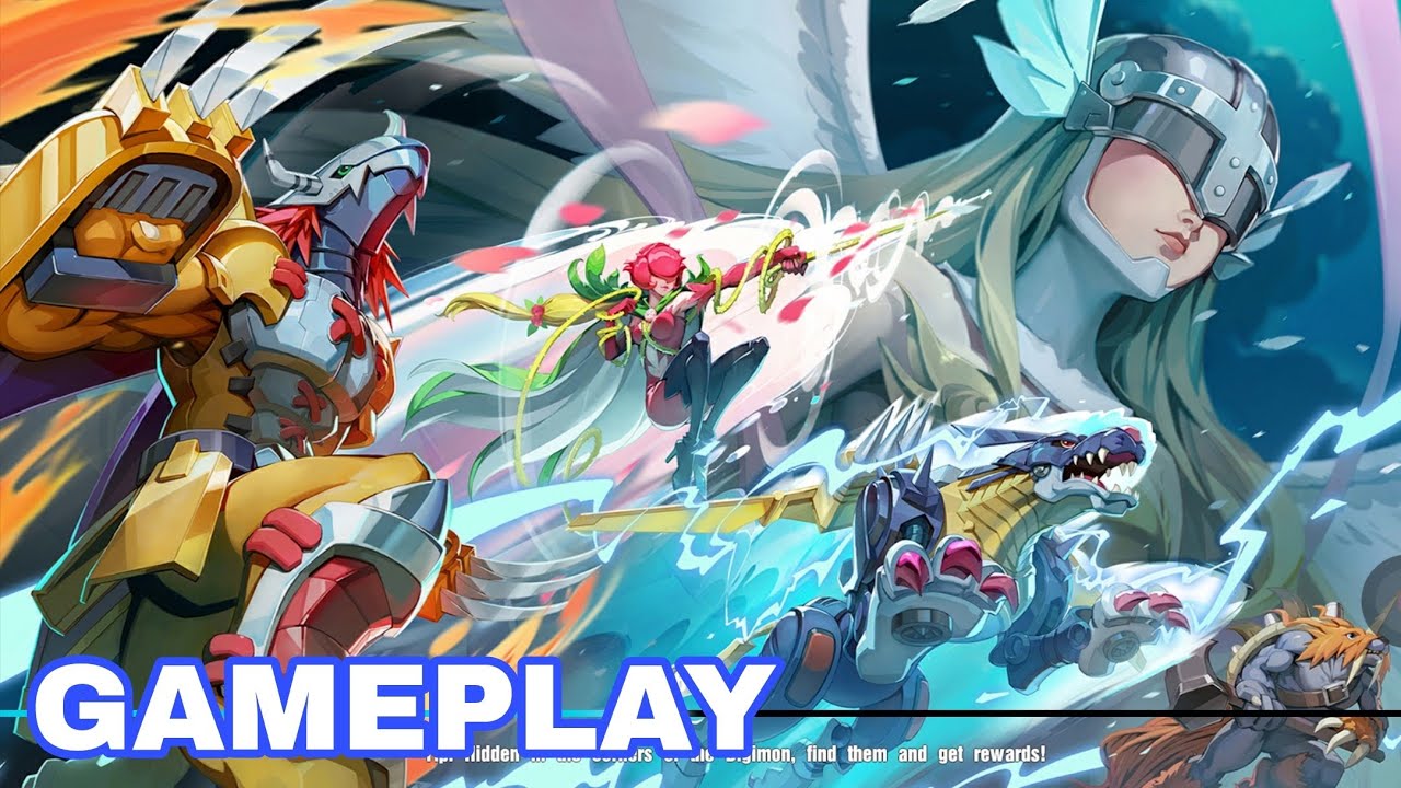 Sacred Plan Ultra Awake Gameplay - Digimon RPG Game Android